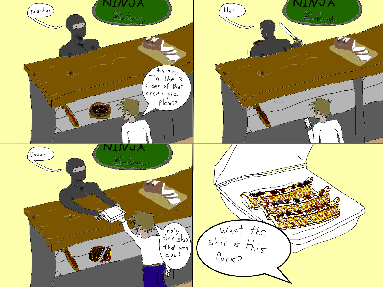 a ninja comic